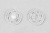 Кнопки пришивные пластиковые 15 мм, блистер 24шт, цв.-прозрачные - купить в Набережных Челнах. Цена: 68.79 руб.