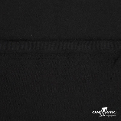 Ткань костюмная "Матте" 80% P, 16% R, 4% S, 170 г/м2, шир.150 см, цв-черный #1 - купить в Набережных Челнах. Цена 372.90 руб.