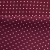 Креп стрейч Амузен, 85 г/м2, 19-2024 (темный рубин)/белый мелкий горох, шир.150 см - купить в Набережных Челнах. Цена 220.50 руб.