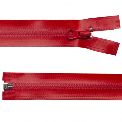 Молния водонепроницаемая PVC Т-7, 90 см, разъемная, цвет (820) красный - купить в Набережных Челнах. Цена: 61.81 руб.
