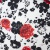 Плательная ткань "Фламенко" 22.1, 80 гр/м2, шир.150 см, принт растительный - купить в Набережных Челнах. Цена 239.03 руб.