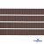 Репсовая лента 005, шир. 6 мм/уп. 50+/-1 м, цвет коричневый - купить в Набережных Челнах. Цена: 88.45 руб.
