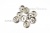 Кнопки пришивные 30 мм никель - купить в Набережных Челнах. Цена: 18.68 руб.