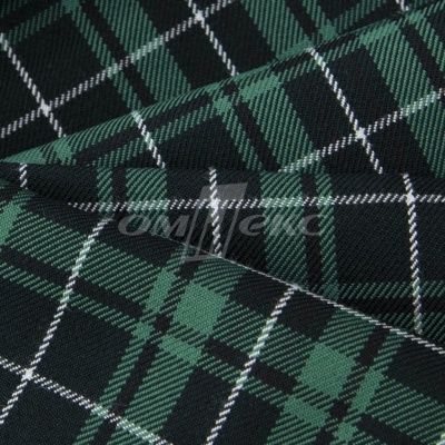 Ткань костюмная Клетка 25577, т.зеленый/зеленый./ч/бел, 230 г/м2, шир.150 см - купить в Набережных Челнах. Цена 539.74 руб.