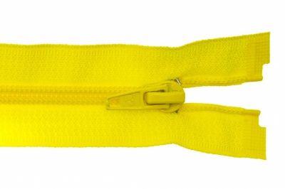 Спиральная молния Т5 131, 90 см, автомат, цвет жёлтый - купить в Набережных Челнах. Цена: 14.20 руб.