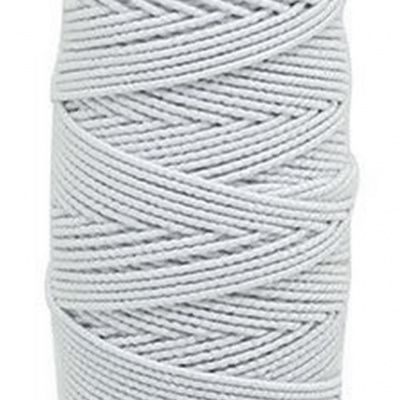 Нитка - резинка Спандекс 25 м (уп-10шт)-белые - купить в Набережных Челнах. Цена: 35.65 руб.