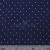 Креп стрейч Амузен, 85 г/м2, 19-3920 (т. синий)/белый мелкий горох, шир.150 см - купить в Набережных Челнах. Цена 220.50 руб.