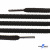 Шнурки #106-09, круглые 130 см, цв.чёрный - купить в Набережных Челнах. Цена: 21.92 руб.