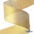 Лента металлизированная "ОмТекс", 50 мм/уп.22,8+/-0,5м, цв.- золото - купить в Набережных Челнах. Цена: 149.71 руб.