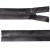 Молния водонепроницаемая PVC Т-7, 20 см, неразъемная, цвет (301)-т.серый - купить в Набережных Челнах. Цена: 21.78 руб.