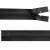 Молния водонепроницаемая PVC Т-7, 18 см, неразъемная, цвет чёрный - купить в Набережных Челнах. Цена: 21.20 руб.