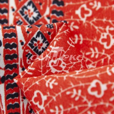 Плательная ткань "Фламенко" 24.1, 80 гр/м2, шир.150 см, принт этнический - купить в Набережных Челнах. Цена 241.49 руб.
