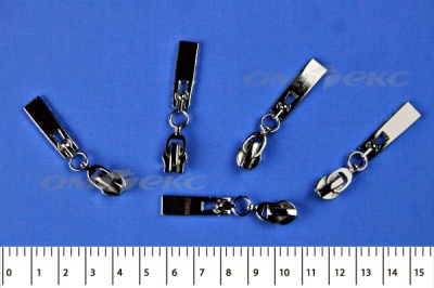 Слайдер декоративный, металлический №1/спираль Т7/никель - купить в Набережных Челнах. Цена: 6.29 руб.