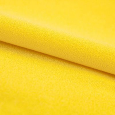 Креп стрейч Амузен 12-0752, 85 гр/м2, шир.150см, цвет жёлтый - купить в Набережных Челнах. Цена 194.07 руб.