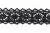 Тесьма кружевная 0621-1567, шир. 15 мм/уп. 20+/-1 м, цвет 080-чёрный - купить в Набережных Челнах. Цена: 471.74 руб.
