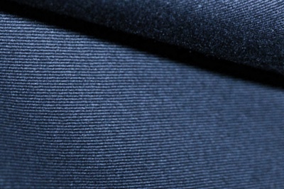 Ткань костюмная 8874/3, цвет темно-синий, 100% полиэфир - купить в Набережных Челнах. Цена 433.60 руб.