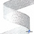 Лента металлизированная "ОмТекс", 25 мм/уп.22,8+/-0,5м, цв.- серебро - купить в Набережных Челнах. Цена: 96.64 руб.