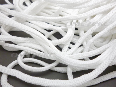 Шнур В-036 4 мм мелкое плетение 100 м белый - купить в Набережных Челнах. Цена: 2.02 руб.