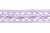 Тесьма кружевная 0621-1855, шир. 18 мм/уп. 20+/-1 м, цвет 107-фиолет - купить в Набережных Челнах. Цена: 466.97 руб.