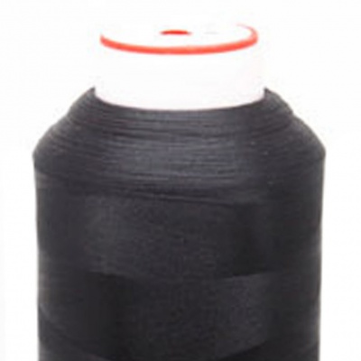 Нитки текстурированные некручёные, намот. 5 000 м, цвет чёрный - купить в Набережных Челнах. Цена: 70.43 руб.