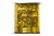 Пайетки "ОмТекс" на нитях, SILVER SHINING, 6 мм F / упак.91+/-1м, цв. 48 - золото - купить в Набережных Челнах. Цена: 356.19 руб.