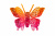 Бабочка декоративная пластиковая #10 - купить в Набережных Челнах. Цена: 7.09 руб.