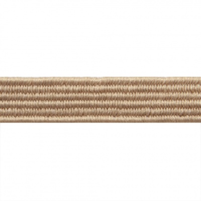 Резиновые нити с текстильным покрытием, шир. 6 мм ( упак.30 м/уп), цв.- 97-бежевый - купить в Набережных Челнах. Цена: 152.05 руб.