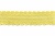 Тесьма кружевная 0621-1212А, шир. 45 мм/уп. 20+/-1 м, цвет 017-жёлтый - купить в Набережных Челнах. Цена: 1 033.32 руб.