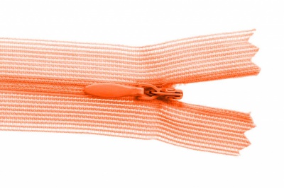 Молния потайная Т3 849, 50 см, капрон, цвет оранжевый - купить в Набережных Челнах. Цена: 8.87 руб.