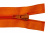Спиральная молния Т5 849, 75 см, автомат, цвет оранжевый - купить в Набережных Челнах. Цена: 16.28 руб.