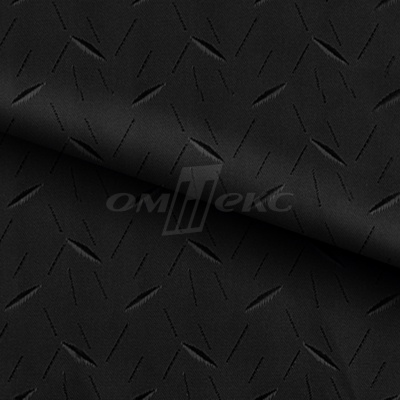 Ткань подкладочная жаккард Р14076-1, чёрный, 85 г/м2, шир. 150 см, 230T - купить в Набережных Челнах. Цена 166.45 руб.