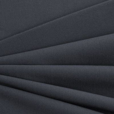 Костюмная ткань с вискозой "Меган", 210 гр/м2, шир.150см, цвет т.синий - купить в Набережных Челнах. Цена 380.91 руб.
