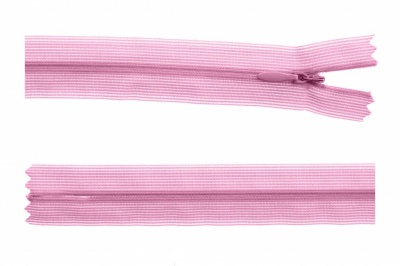 Молния потайная Т3 513, 60 см, капрон, цвет св.розовый - купить в Набережных Челнах. Цена: 10.13 руб.