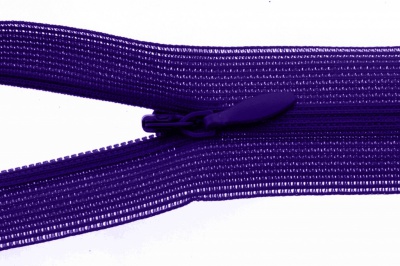 Молния потайная Т3 866, 20 см, капрон, цвет фиолетовый - купить в Набережных Челнах. Цена: 5.27 руб.