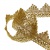 Тесьма металлизированная 0384-0240, шир. 40 мм/уп. 25+/-1 м, цвет золото - купить в Набережных Челнах. Цена: 490.74 руб.