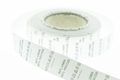 Состав и уход за тк. Linen 50%  Viscose 50%  1000шт - купить в Набережных Челнах. Цена: 476.84 руб.