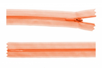 Молния потайная Т3 849, 20 см, капрон, цвет оранжевый - купить в Набережных Челнах. Цена: 5.12 руб.