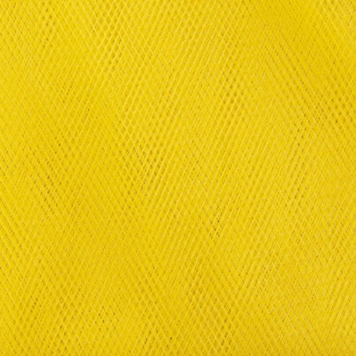 Фатин матовый 16-70, 12 гр/м2, шир.300см, цвет жёлтый - купить в Набережных Челнах. Цена 112.70 руб.
