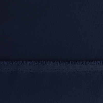 Костюмная ткань "Элис", 220 гр/м2, шир.150 см, цвет т.синий - купить в Набережных Челнах. Цена 311.15 руб.
