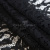 Кружевное полотно #2307, 145 гр/м2, шир.150см, цвет чёрный - купить в Набережных Челнах. Цена 449.07 руб.