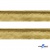 Кант атласный 136, шир. 12 мм (в упак. 65,8 м), цвет золото - купить в Набережных Челнах. Цена: 433.08 руб.