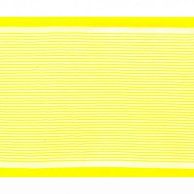 Лента капроновая, шир. 80 мм/уп. 25 м, цвет жёлтый - купить в Набережных Челнах. Цена: 19.77 руб.